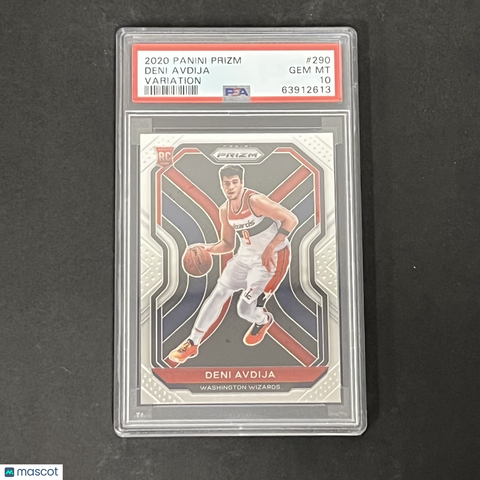 2020 Panini Prizm #290 Deni Avdija PSA 10