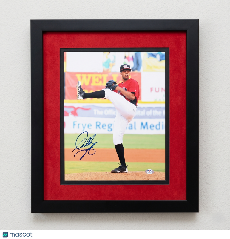 Dillon Tate Baltimore Orioles Signed 11x14 Custom Framed Photo PSA