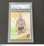 2023 Panini Donruss Elite WWE #85 Ivy Nile signed card PSA