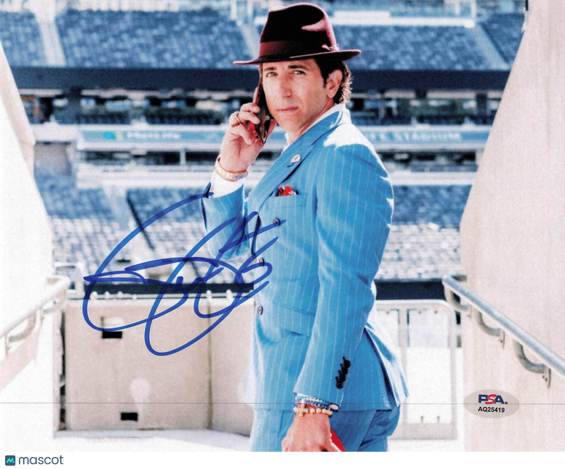 Sean Stellato Signed Football 8x10 Photo PSA Autographed