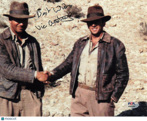 Vic Armstrong Signed 8x10 Photo PSA Autographed