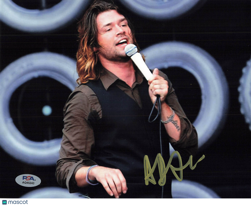 Adam Lazzara Signed 8x10 Photo PSA Autographed