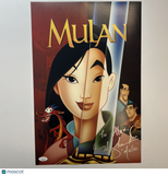 Ming-Na Wen Signed 12x18 Photograph Mulan JSA Autographed