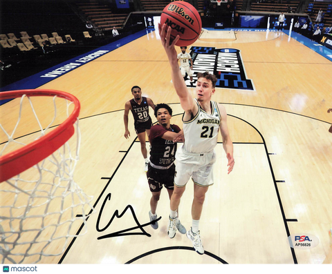 Franz Wagner Signed 8x10 Photo PSA Autographed Michigan Wolverines