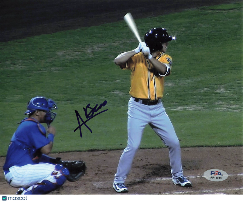Austin Beck Oakland Athletics Signed 8x10 Photo PSA