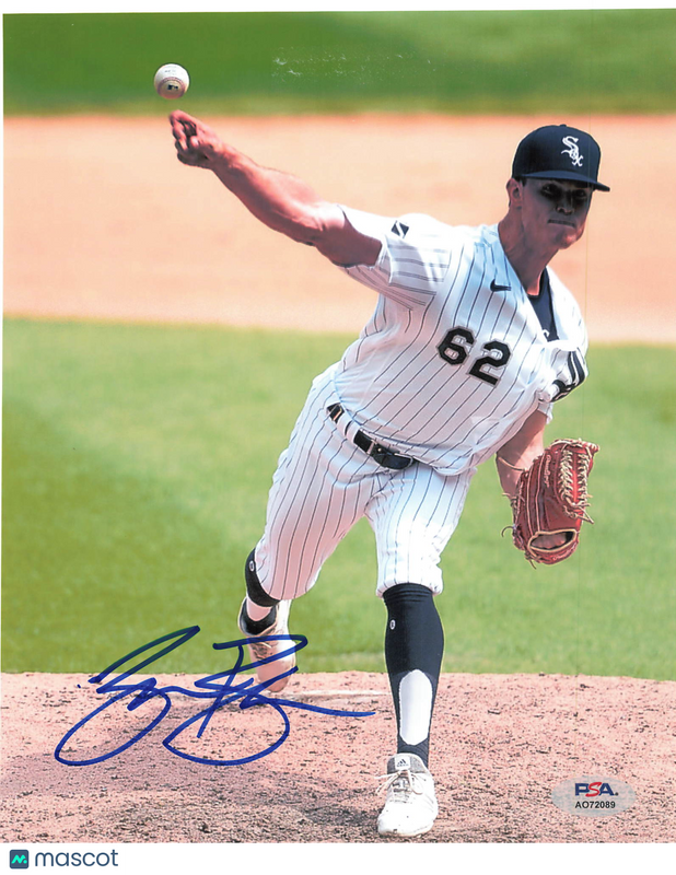 Zack Burdi Signed 8x10 Photo PSA Chicago White Sox