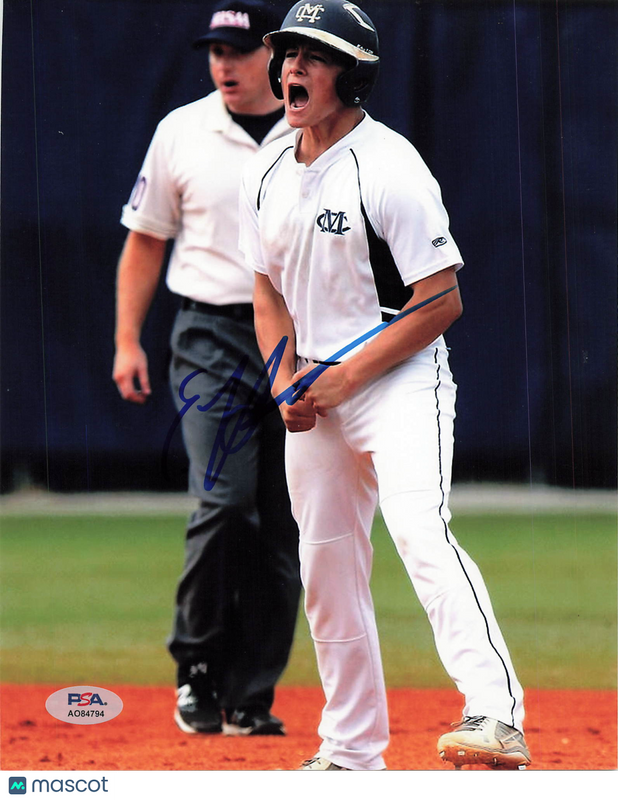 Ethan Hearn Mobile Christian Leopards Signed 8x10 Photo PSA