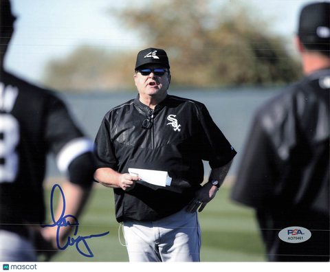 Don Cooper Chicago White Sox Signed 8x10 Photo PSA