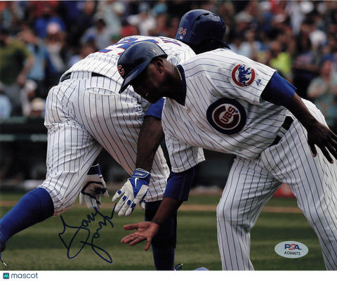 Gary Jones Chicago Cubs Signed 8x10 Photo PSA