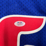 Rasheed Wallace Signed Jersey PSA Detroit Pistons Autographed