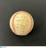 Tony La Russa, Mark McGwire, Jose Bautista Signed MLB Baseball PSA Cardinals