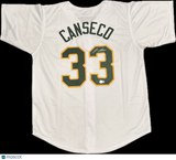 Jose Canseco Signed Oakland Athletics Jersey BAS