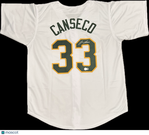 Jose Canseco Signed Oakland Athletics Jersey BAS