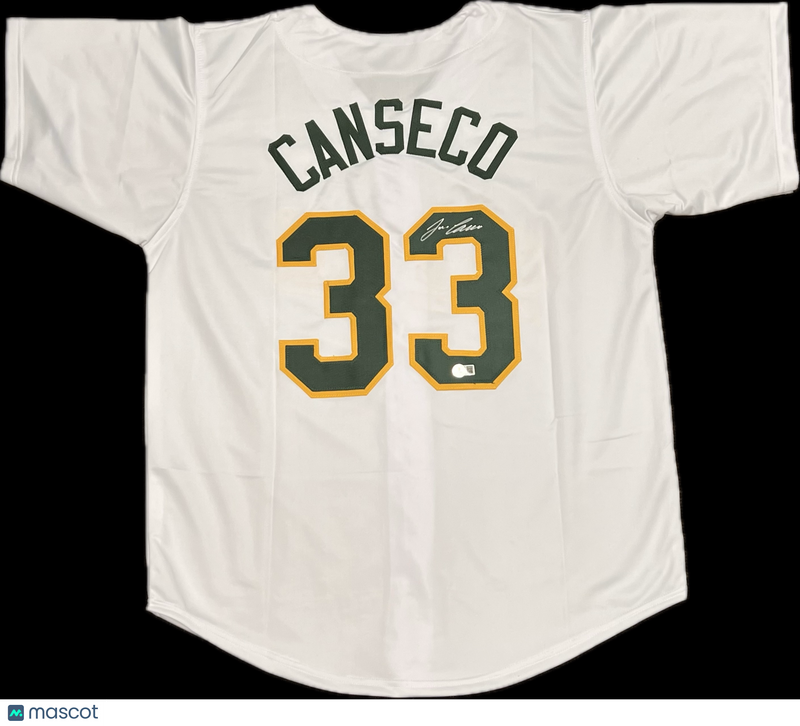 Jose Canseco Signed Oakland Athletics Jersey BAS