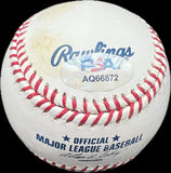 Jerry Coleman New York Yankees Signed Baseball MLB PSA