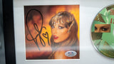 Taylor Swift Signed CD Cover Framed PSA/DNA The Life of a Showgirl