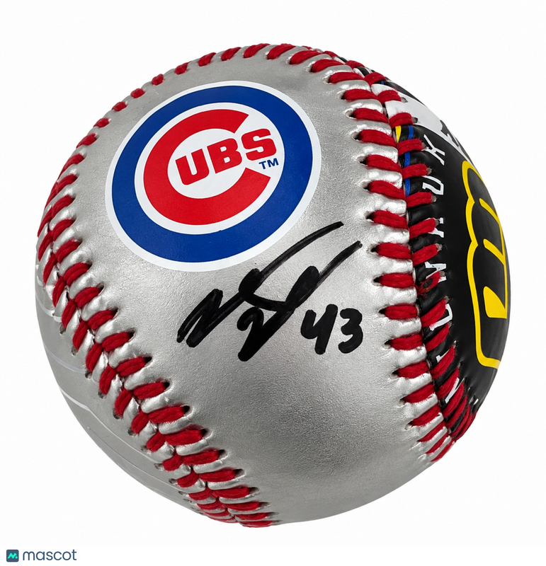 Luke Little Signed MLB Baseball PSA Chicago Cubs