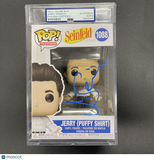 Jerry Seinfeld signed Funko Pop #1088 PSA Encapsulated Autographed