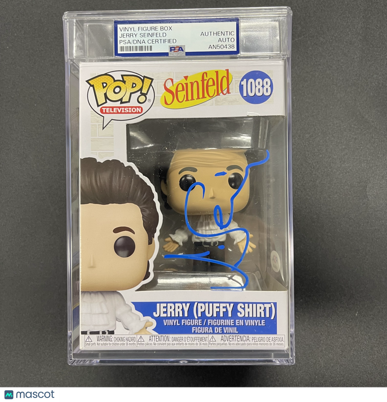 Jerry Seinfeld signed Funko Pop #1088 PSA Encapsulated Autographed