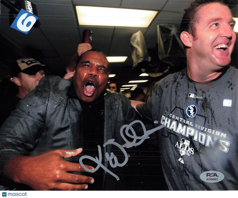 Ken Williams Chicago White Sox Signed 8x10 Photo PSA