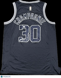 Justin Champagnie Signed San Antonio Spurs Jersey JSA