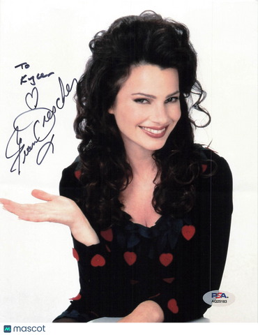 Fran Drescher Signed 8x10 Photo PSA Autographed