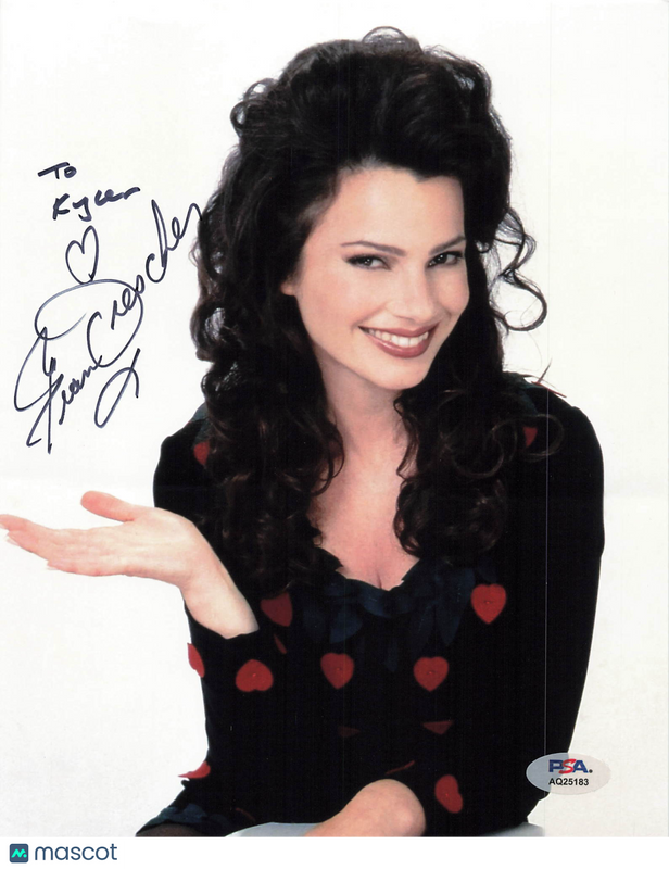 Fran Drescher Signed 8x10 Photo PSA Autographed