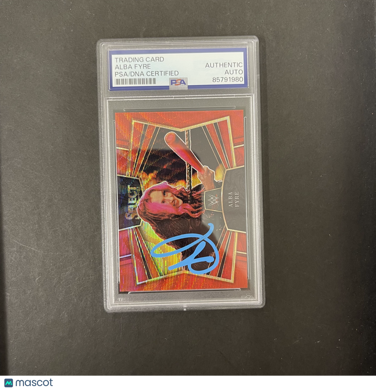 Alba Fyre 2023 Panini Select#18 Signed Card PSA Autographed