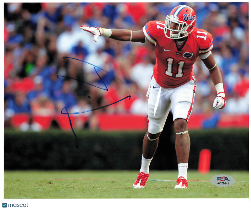 Jordan Reed Signed Florida Gators Football 8x10 Photo PSA Autographed