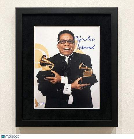 Herbie Hancock Signed 11x14 Custom Framed Photo PSA/DNA autographed