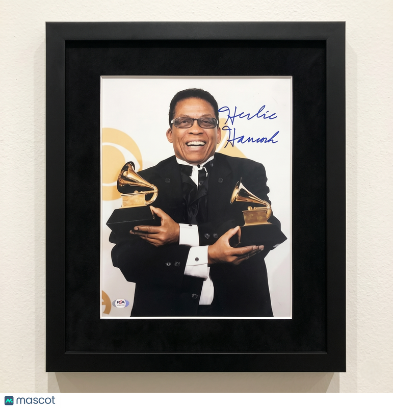 Herbie Hancock Signed 11x14 Custom Framed Photo PSA/DNA autographed