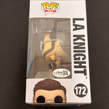 LA Knight Signed Funko Pop #172 JSA WWE