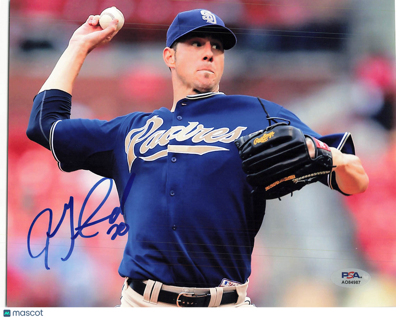 Jon Garland San Diego Padres Signed 8x10 Photo PSA