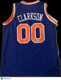 Jordan Clarkson Signed New York Knicks Jersey PSA