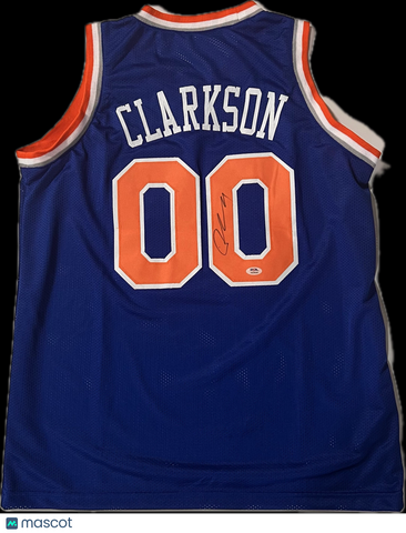 Jordan Clarkson Signed New York Knicks Jersey PSA