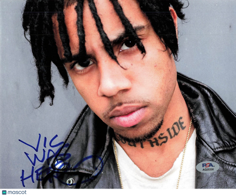 Vic Mensa Signed 8x10 Photo PSA Autographed