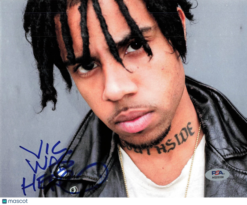 Vic Mensa Signed 8x10 Photo PSA Autographed