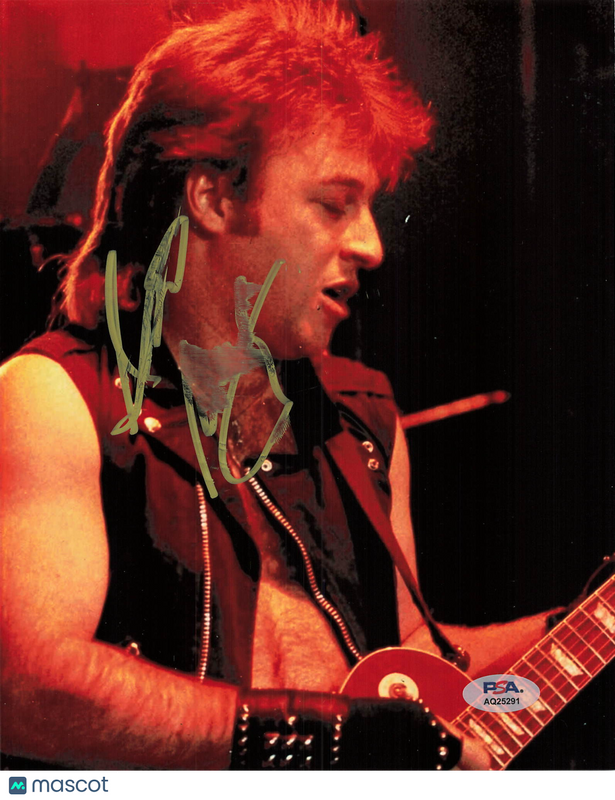 Aldo Nova Signed 8x10 Photo PSA Autographed