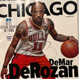 DeMar DeRozan Signed Basketball Magazine PSA Autographed