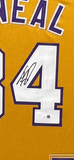Shaquille O'Neal Signed Jersey PSA Los Angeles Lakers Autographed