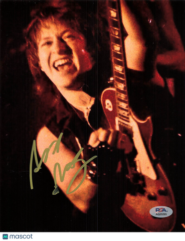 Aldo Nova Signed 8x10 Photo PSA Autographed