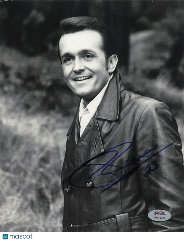 Bill Anderson Signed 8x10 Photo PSA Autographed