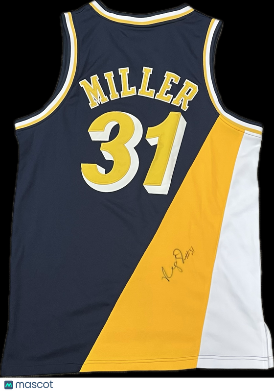 Reggie Miller Signed Indiana Pacers Jersey PSA Autographed