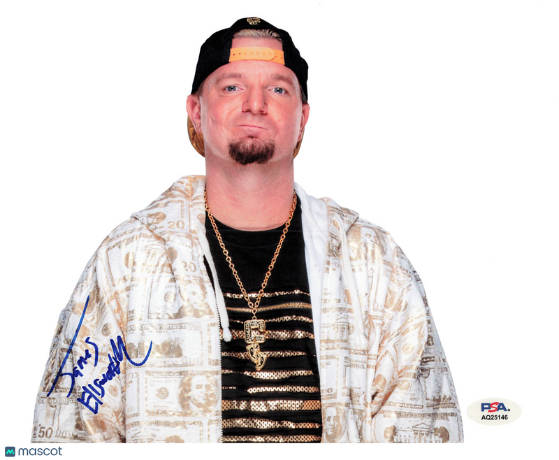 James Ellsworth Signed Wrestling 8x10 Photo PSA Autographed