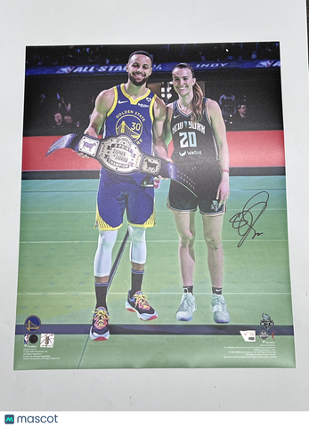 Sabrina Ionescu Signed 16x20 Fanatics Authentic New York Liberty