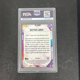 Dexter Lumis 2020 Topps Chrome Rookie Card#79 Signed Card PSA Auto 10 Autograph