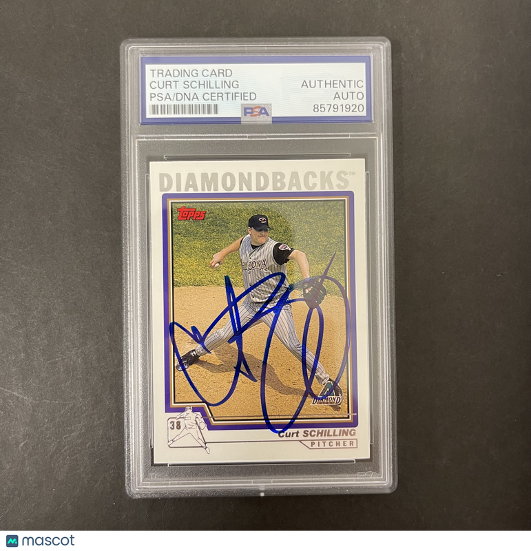 Curt Schilling 2003 Topps #125 Signed Card PSA Autographed