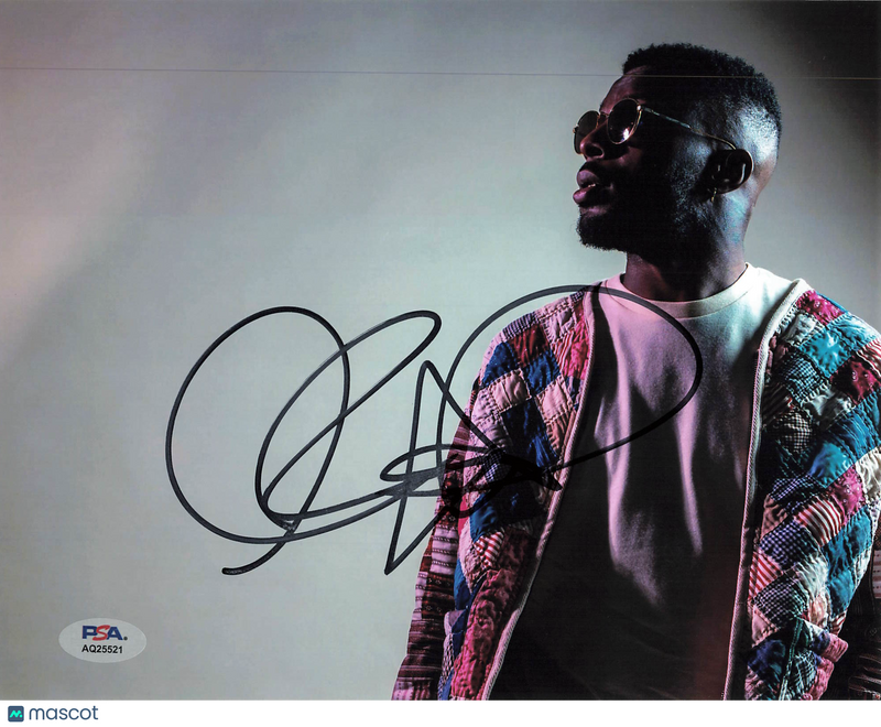 Isaiah Rashad Signed 8x10 Photo PSA Autographed