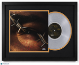 Post Malone Signed Beerbongs & Bentleys Custom Framed Vinyl Album PSA Auth