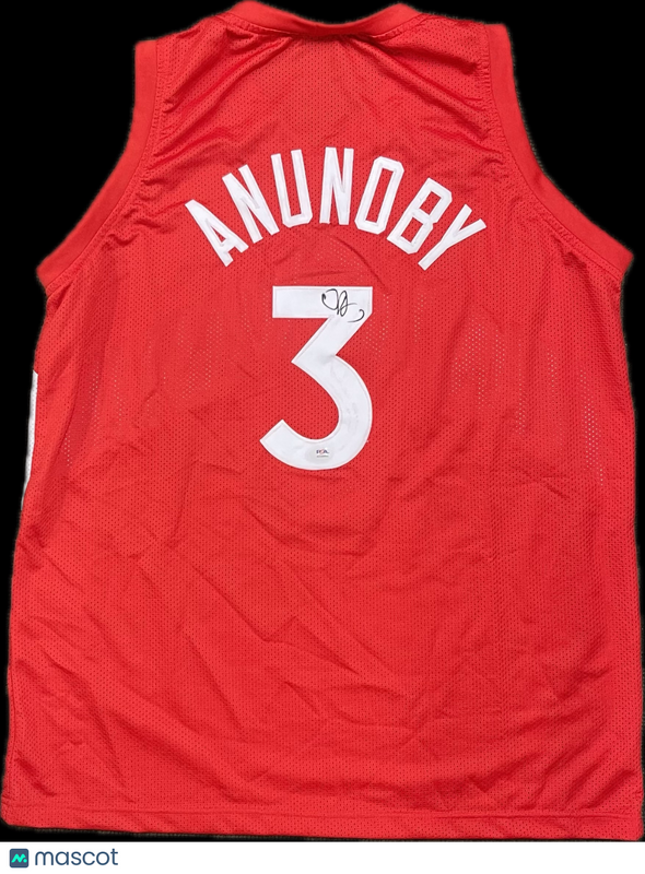 OG Anunoby Signed Jersey PSA Toronto Raptors Autographed